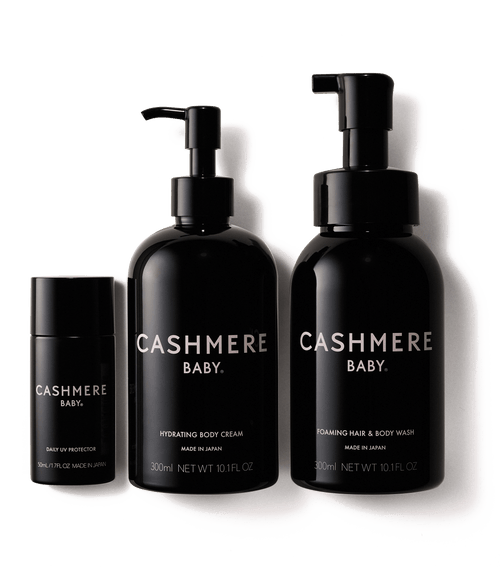 CASHMERE BABY 日焼け止め・ソープ・保湿乳液 3点セット