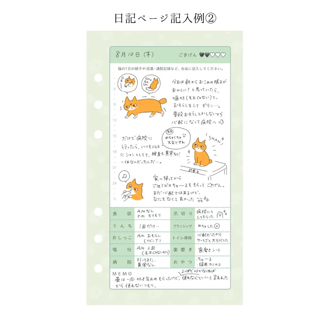 ヘルプ手帳リフィルの商品画像（3）