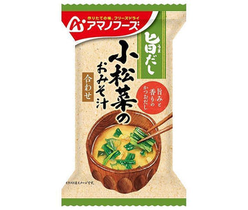 アマノフーズ 旨だしみそ汁 小松菜の商品画像