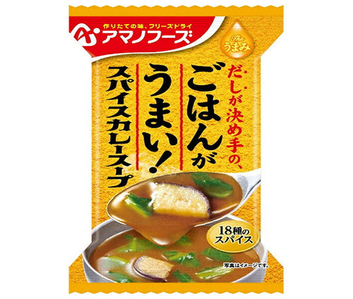 アマノフーズ Theうまみ スパイスカレースープ｜10食×6箱