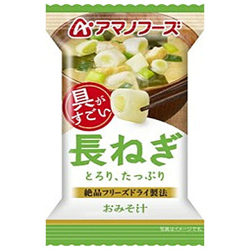 アマノフーズ みそ汁 長ねぎの商品画像