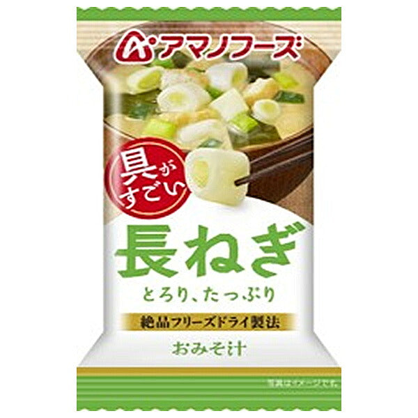 アマノフーズ みそ汁 長ねぎの商品画像