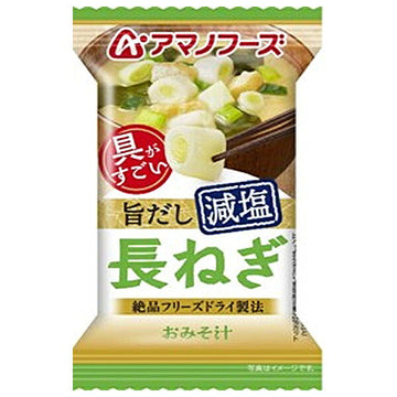 アマノフーズ 減塩みそ汁 長ねぎの商品画像