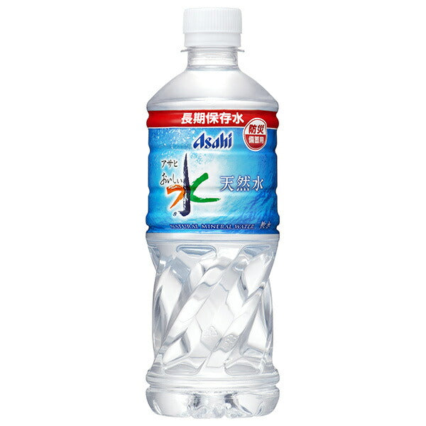 アサヒ おいしい水 天然水 長期保存水｜500ml×24本